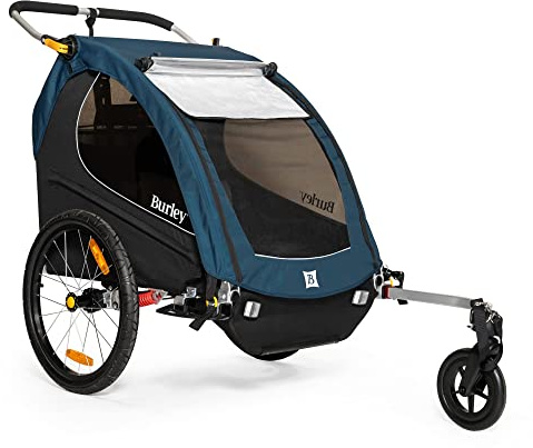 Burley Encore X, 2-Sitzer Kinder-Fahrradanhänger & Kinderwagen