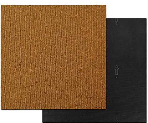 FLODI. Carpet Tiles Lyonn, 50 x 50 cm (Yellow, 24 Tiles, 6 m²) Commercial Carpet Tile Flooring Squares, Bitumen Back Floor Tiles for Home, Office and Business