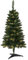 Vorbeleuchteter künstlicher Weihnachtsbaum 120 cm, batteriebetriebener Desktop-Weihnachtsbaum mit 70 LEDs und 210 Zweigspitzen, Mini-Weihnachtsbaumdekoration für drinnen und draußen