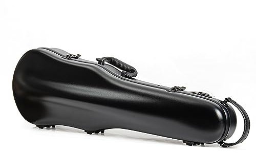 COYOUCO Geigenkoffer, 4/4 Geigenkoffer in voller Größe Hartschalenkoffer Leichtgewicht mit passendem Schultergurt, Schwarz