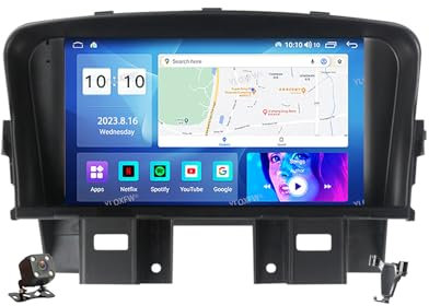 YLOXFW Android 12.0 Autoradio 2 Din Stereo con 4G 5G WiFi DSP SWC Carplay per Ch-evrolet Cruze 2008-2014 GPS Navi 7 Pollici Tablet Lettore MP5 Multimediale FM BT Receiver,M300s