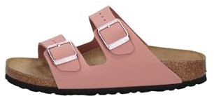 Birkenstock - Sandali Bio Arizona Donna Metallizzato, Nuda, 34 EU