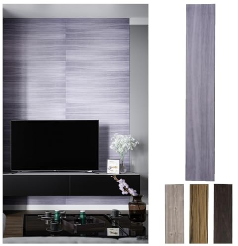 MDEKOR Paneles de pared de madera 16,7 x 100 cm, XPS 3D revestimiento de pared en aspecto de madera, 36 unidades = 6 m² 02 A, paneles de 4 mm de grosor, placas decorativas de Porystyrol para