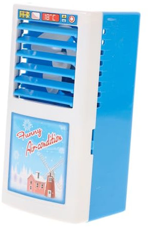 HANABASS Educational Plastic Air Conditioner Toy for Boy Girl Creative Pretend Play Game Lightweight Mini Air Conditioner for Boys and Girls Birthday Gift and Home Appliance Simulation