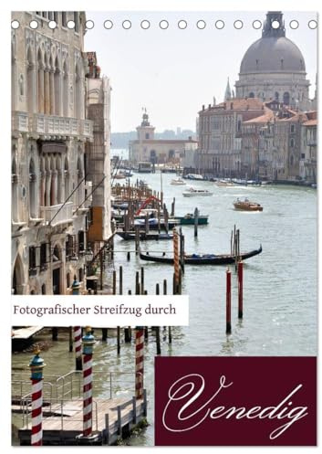 Fotografischer Streifzug durch Venedig (Tischkalender 2026 DIN A5 hoch), CALVENDO Monatskalender: Ein fotografischer Streifzug durch Venedig mit Barbara Wichert und Doris Krüger (CALVENDO Orte)