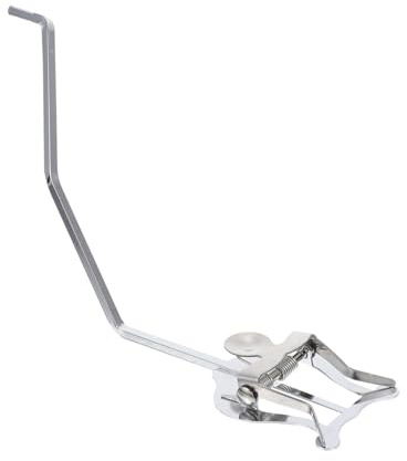 LOLIPPYY American Plating Lyre Music Holder Clip for Marching Band Lightweight Portable Metal Sheet Music Stand Compatible with Alto Horn and Tuba