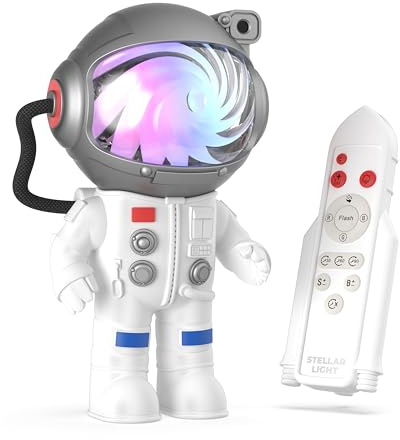 MOB Sternenhimmel-Projektor STELLAR LIGHT – Lampe Galaxie & entspannendes Nachtlicht für Decke – Galaxie und Sterne – ideal für Schlafzimmer & Kinder