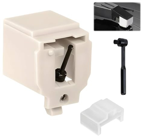 Record Player Needle Replacement with Record Player Needle Cleaning Brush, Audio Technica Stylus
