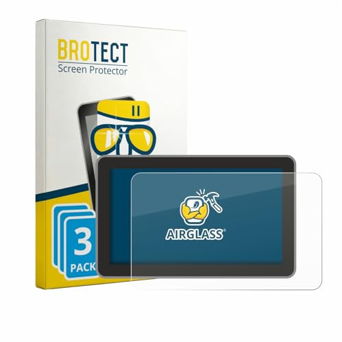 BROTECT Schutzglas für Bambu Lab H2C | 3 Stück Transparenter Displayschutz Made in Germany Schutzfolie Panzer Folie Glas 9H Anti-Fingerprint Einfache Montage Clear
