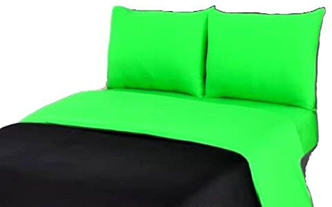 Tache Home Fashion DC32PC-GBS Wendebettwäsche-Set, 2-3-teilig, Grün