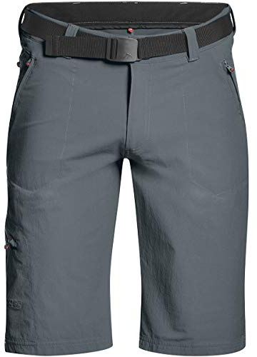 maier sports Nil Bermuda, Men's short hiking trousers, Water-repellent Bermuda shorts for trekking and hiking, PFC-free, mSTRETCH pro 4 & dryprotec