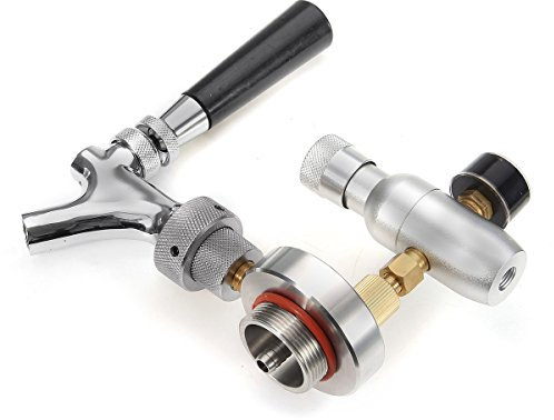 ChaRLes Inyector De Co2 Lanzas Grifo Cerveza Grifo Para 2L/3.6 L/5L Cerveza Mini Barril Grower