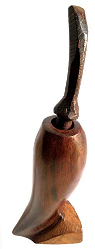 Pepper Mill Wood, Pepper Crusher Wood. Chili Ironwood Handmade, Chiltepin Spice Grinder, Hand Crusher.