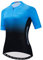 Damen-Fahrrad-Jacke, kurzärmelig, mit Blumenmuster, mit großem reflektierendem Band, Cf2348-sj, Groß