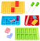 Webake Moldes de silicona para cubitos de hielo, 4 unidades, moldes de gelatina para fiestas infantiles y pasteles, 4 unidades