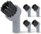 LEBENLANG Limpiador a Vapor de Mano - 5x accesorio de cepillo de nylon para LEBENLANG Limpiador a Vapor LBR9727