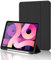 Custodia Cover per iPad (A16) 11 Generazione 11 Pollici 2025/iPad 10 Generazione 2022 iPad 10,9 con portapenne, Cover Tablet Sottile con Retro in Morbido TPU con Auto Svegliati/Sonno, Black