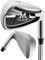 MAZEL WM-X3 Golf Single Iron Club 1,2,3, 4,5,6,7,8,9, P, S,Premium Stainless Steel Shaft, CNC Milled Face for More Spin (Silver, Single 7 Iron)