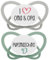 nip - Butterfly | 5-18 Monate | 2er Pack | Stillfreundlicher, zahnfreundlicher Babyschnuller inkl. Schnullerbox. Nachhaltiger Schnuller mit weichem Silikonsauger, Oma&Opa/Pupsmaschine