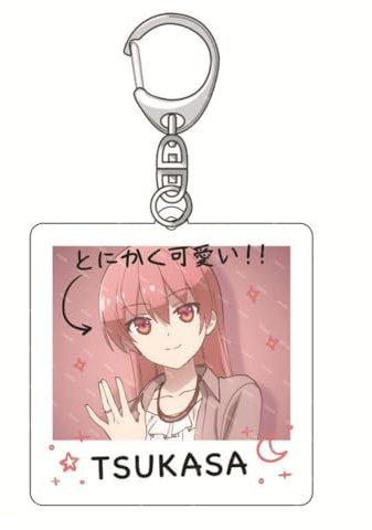 MayDee Fly Me to The Moon Manga Schlüsselanhänger Tsukasa Yuzaki Anime Chibi Figur Anhänger Acryl Schlüsselanhänger Für Fans Sammlung 6cm Keychain (B)