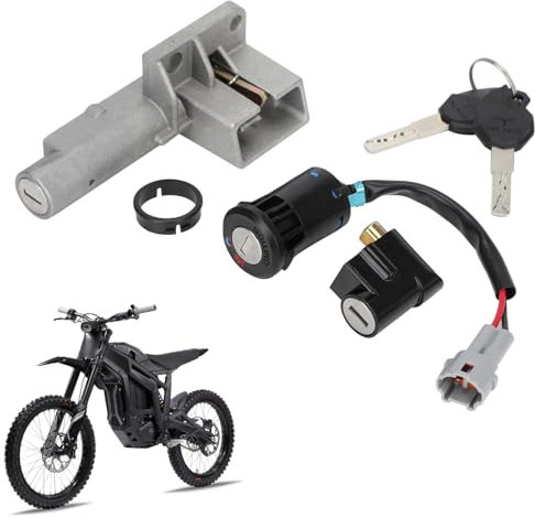 Motorcycle Ignition Key Lock Set,Ignition Switch Key Switch Lock Key Switch Plug for Talaria Sting X3/MX3/MX4/MX5