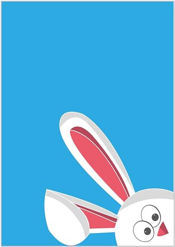 Briefpapier Ostern DIN A4 - Motivpapier Osterfest - 20 Blatt - Motiv Nr. 091 | 100g/m²