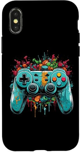 iPhone X/XS Gamer Aesthetic Graphic Gaming Video Games Boys Teens Kids Case
