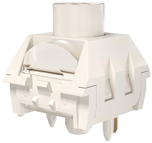 Kailh Box Ice Cream Pro Max Keyboard Switches,Pre-Lubed Linear 5-pin 45gf RGB SMD Switch for Mechanical Keyboard(Ice Cream 90Pcs)