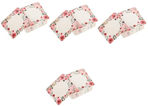 TEHAUX 400stücke Schmuckdisplaykarten Für Ketten Und Ohrringe Elegante Papierkarten Für Präsentation Von Halsketten Für Schmuckverpackungen Und Präsentationen