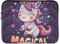 Pochettes pour ordinateurs portables - Motif licorne - Violet magique - 14
