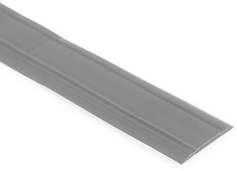 Cache-vis 12 mm gris RAL 7035- au mètre linéaire