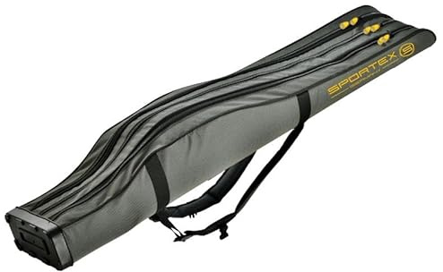 Sportex Tasche 3 Fächer für montierte Rute Länge 125 cm