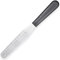 U-Taste Icing Spatula, Straight Palette Knife with 15cm Stainless Steel Blade Cake Decorating Frosting Tool and Non-Slip PP Handle for Baking Spreading Smoothing Cupcakes Buttercream (Black)