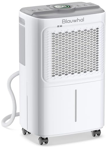 Dehumidifier for Home Basement 2500 Sq.Ft, 31 Pints Dehumidifiers for Home Large Room with Drain Hose for Bathroom Bedroom 2L Water Tank (31 pint)