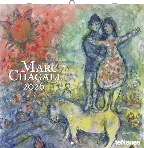 teNeues - Marc Chagall 2026 – Kunst-Wandkalender 30x30 cm (30x60 cm geöffnet) | Broschürenkalender mit poetischen Meisterwerken für Chagall-Fans & Kunstliebhaber