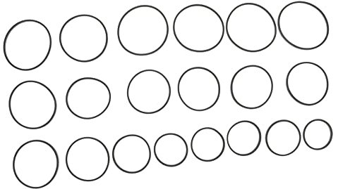 Hoement 20stücke Kassettenrekorder Riemen Reparatur Wartungsgürtel Gummi Riemen Für Recorder Kassettenbandgeräte DVD-Laufwerk Videogeräte Ersatz Teile Kompatibel