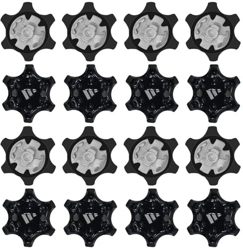 16 Tacos para Zapatos de Golf, Tacos para Zapatos de Golf, Tacos para Cricket, Tacos de Rosca para Accesorios de Zapatos de Golf, Regalo para golfistas