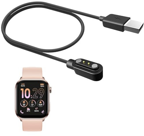 HZWMQDLF Compatible Pour Cable USB Compatible Pour Smartwatch Ice-Watch - ICE smart 3.0 1.78 - Montre connectée rectangulaire 1.78 pouces (1 Pack)
