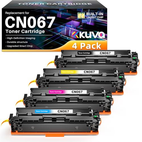 Kuva 067 Toner Kompatibel mit Canon 067 067H für i-SENSYS MF657cdw für Canon i-SENSYS MF651cw für MF655cdw Toner LBP631cw LBP633cdw (4er Pack)