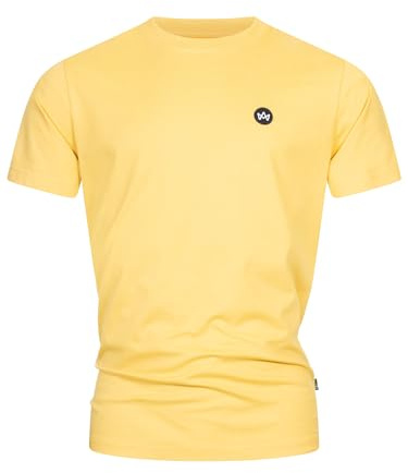 Herren KSTimmi Organic T-Shirt aus 100% Baumwolle mit Rundhals-Ausschnitt | Herrenshirt Sommershirt Jojoba Yellow, XL