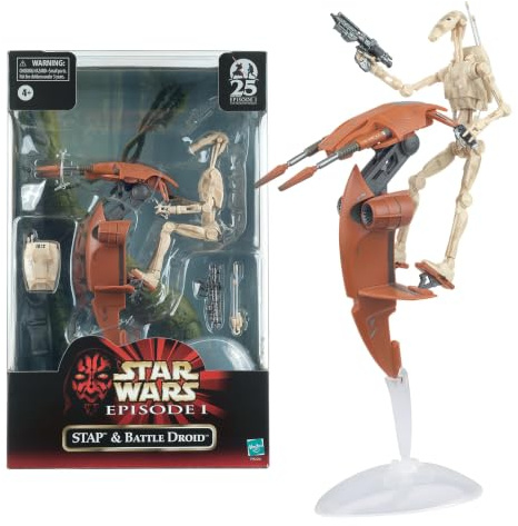Star Wars 15,2 cm Black Series STAP & Battle Droid