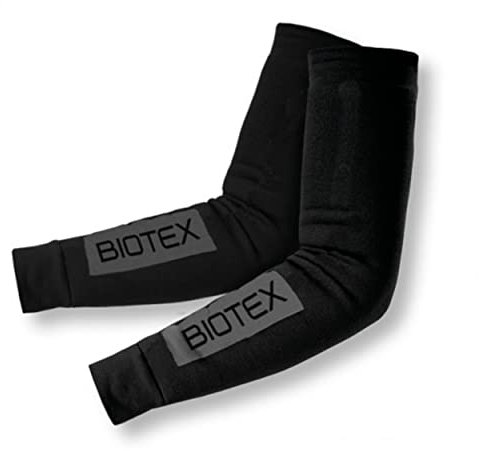 BIOTEX Accesorios Warm, Manguito térmico Seamless Unisex Adulto, Unisex Adulto, 4001, 04 Nero, Small
