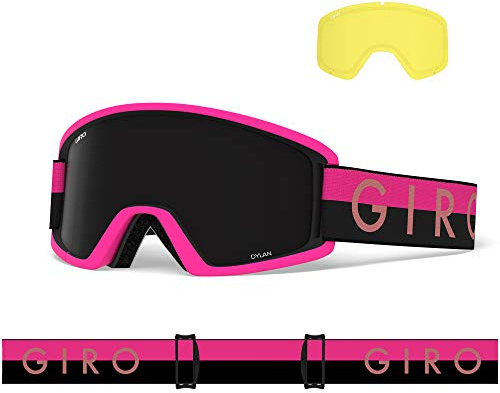 Giro Skibrille Dylan, Black/pink Throwback, One Size, 300067-011