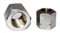 Dadi esagonali M20 BM20, 2 pezzi, DIN 6330, in acciaio inox A2, forma B, dado esagonale alto, per dadi lunghi