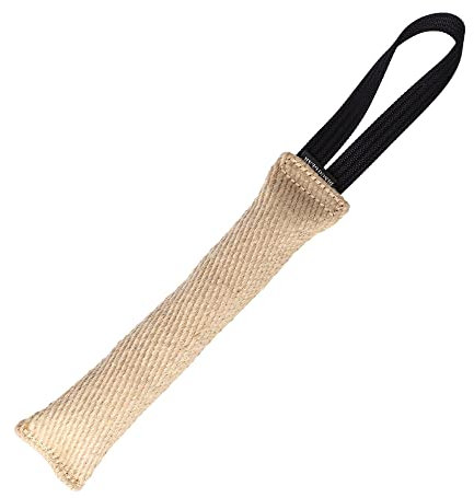 Dingo Gear Beisswurst aus Jute mit Halter 28 cm x 4 cm IGP IPO Training Hundespielzeug Apporte S00144