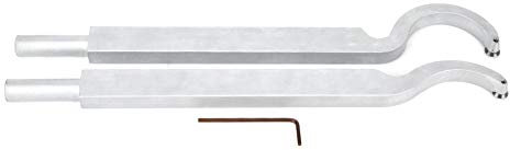 2Pcs Wood Turning Tool Set, Wood Hollowing Turning Tool Holder Rotating Chisel Woodworking Lathe Hand Tool,45 Forged Steel Hardware Tools