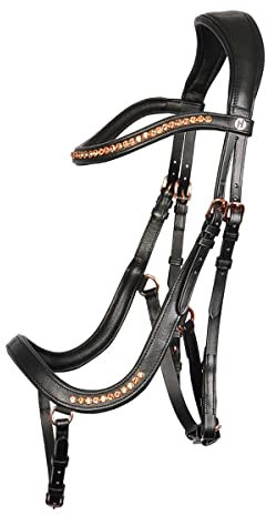 Harrys Horse Trensenzaum Rosegold Anatomic Full Warmblut