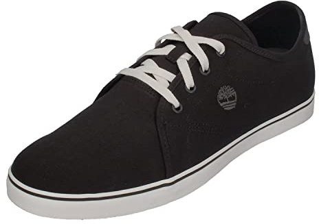 Timberland Hombre Zapatillas De Deporte De Lona Oxford Skape Park, Black, 42 EU
