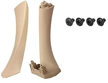 Door Panel Handle Pull Trim for BMW E90 E91 316 318 320 325 328 330 335, Car Inner Handle for BMW 3 Series 2004-2012 (Right) (1, E90 Left,Yellow)