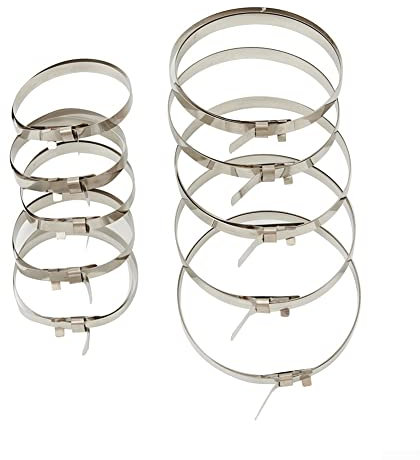 HpLive Achsmanschetten Schellen 5 Stück groß 5 Stück klein Klemmschelle Ohrschelle, CV Boot Clips Kit